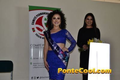 Inscripción de Sheila Escobar candidata a Reina de Ambato 2020