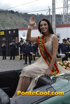 Inscripción de Carolina Sánchez candidata a Reina de Ambato 2020
