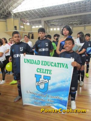 Inauguración del Campeonato de Deportes en la Unidad  Educativa "CELITE" 2023