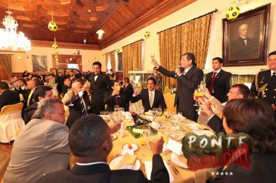 Almuerzo de Barcelona en la Presidencia de la Republica
Palacio de Carondelet (Palacio de Gobierno del Ecuador)
