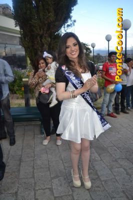Inscripción de Samanda Nuñez candidata a Reina de Ambato 2016
