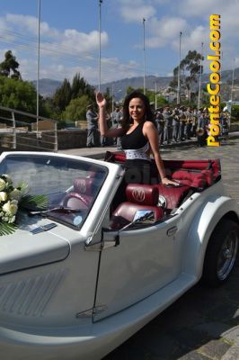 Inscripción de Natasha Guevara candidata a Reina de Ambato 2016
