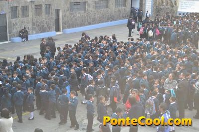 Inicio de clases 2016 en la Unidad Educativa Pio X
