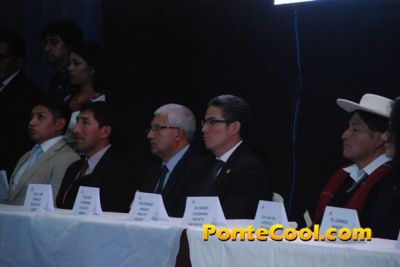 Posesión de Manuel Caizabanda Prefecto de Tungurahua
