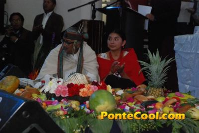 Posesión de Manuel Caizabanda Prefecto de Tungurahua
