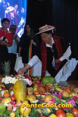 Posesión de Manuel Caizabanda Prefecto de Tungurahua
