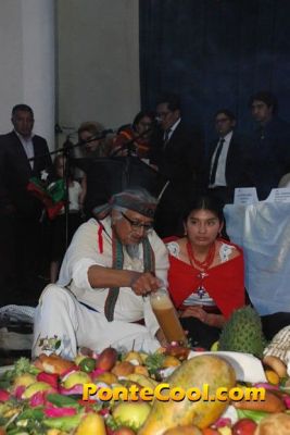 Posesión de Manuel Caizabanda Prefecto de Tungurahua
