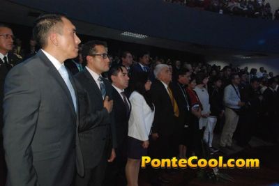 Posesión de Manuel Caizabanda Prefecto de Tungurahua
