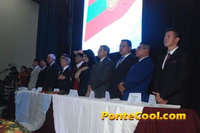 Posesión de Manuel Caizabanda Prefecto de Tungurahua
