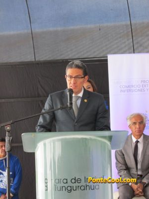 Inauguración de la Feria Internacional del Calzado FICCE 2019 en Ambato
