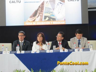 Inauguración de la Feria Internacional del Calzado FICCE 2019 en Ambato
