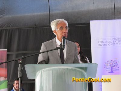 Inauguración de la Feria Internacional del Calzado FICCE 2019 en Ambato
