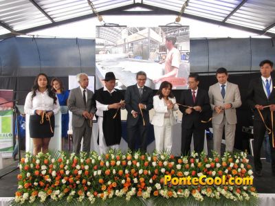Inauguración de la Feria Internacional del Calzado FICCE 2019 en Ambato
