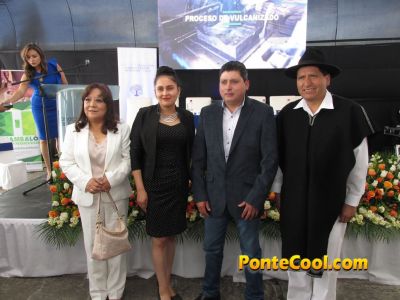 Inauguración de la Feria Internacional del Calzado FICCE 2019 en Ambato
