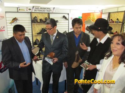 Inauguración de la Feria Internacional del Calzado FICCE 2019 en Ambato
