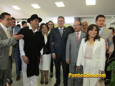 Inauguración de la Feria Internacional del Calzado FICCE 2019 en Ambato
